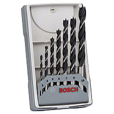 Набір свердел по дереву Bosch Professional X-Pro Line, 3-10мм, кейс, 7шт