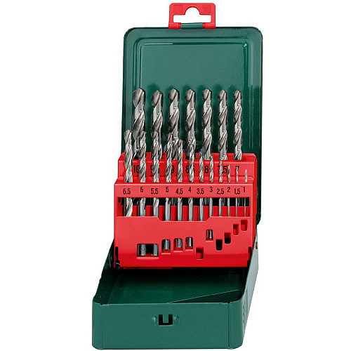 Набір свердел по металу Metabo HSS-G, 19шт