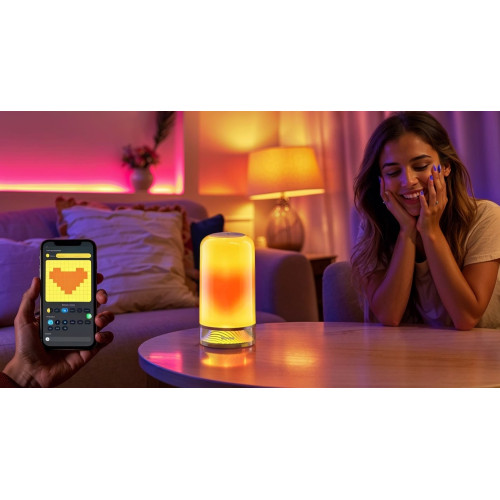 Настільний світильник розумний Govee H6022 Table Lamp 2, RGBICWW, WI-FI/Bluetooth, білий
