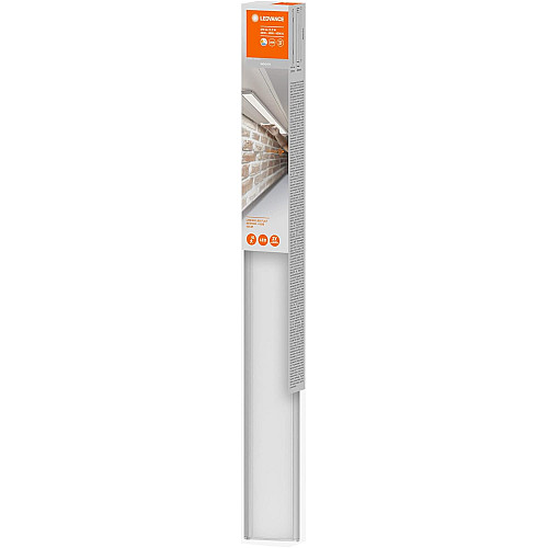 Світильник з акумулятором LEDVANCE LINEAR FLAT 3.2Вт 3000/4000/6500К 200Лм 400мм 1500мА•год димується датчик руху USB-A > USB-С сірий