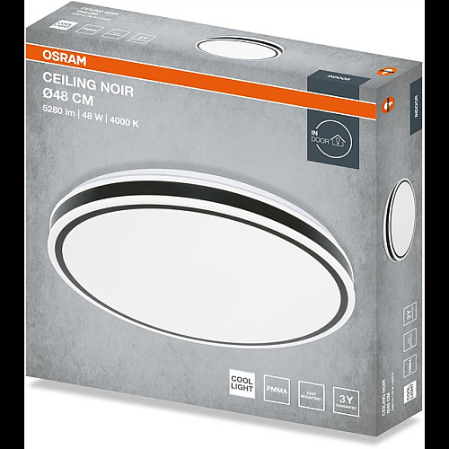 Світильник накладний OSRAM CEILING NOIR 480мм   Round 48Вт 4000K