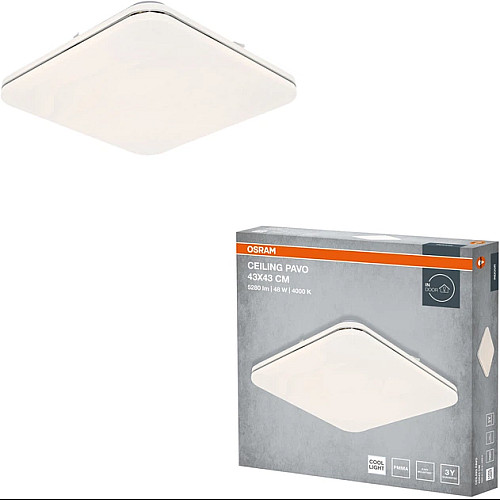 Світильник накладний OSRAM CEILING PAVO 430мм Square 48Вт 4000K