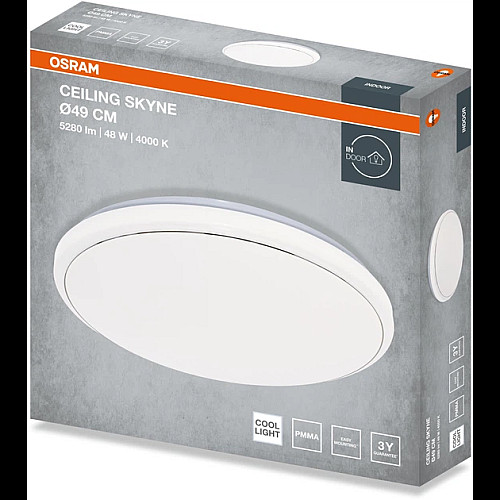 Світильник накладний OSRAM CEILING SKYNE 480мм   Round 48Вт 4000K