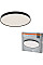 Світильник накладний OSRAM CEILING LUXO 60Вт 4000К чорний