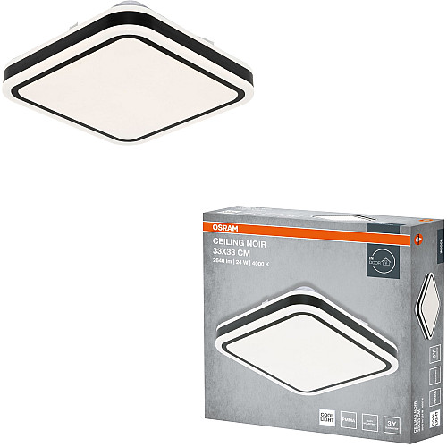 Світильник накладний OSRAM CEILING NOIR 330мм Square 24Вт 4000K