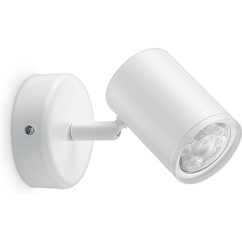 Светильник точечный накладной умный WiZ IMAGEO Spots, 1х5W 2200-6500K RGB белый
