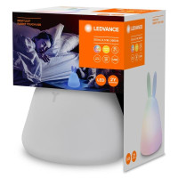 Cвітильник нічник з акумулятором LEDVANCE NIGHTLUX TOUCH Rabbit 2.5Вт 100Лм 1200мА•год RGBW USB-A > microUSB білий