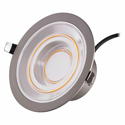 Світильник даунлайт LEDVANCE Decor Filament Echo 7Вт 650Лм 2700K 166мм сірий