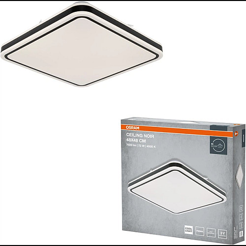Світильник  НСП OSRAM CEILING NOIR 48x48см Square 72 W 4000 К