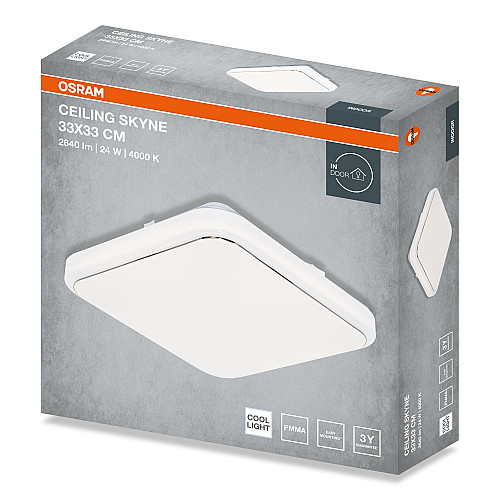Світильник накладний CEILING SKYNE 330мм Square 24Вт 4000K