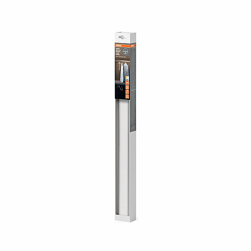Светильник с аккумулятором OSRAM LINEAR FLAT 4Вт 3000/4000/6500К 270Лм 600мм 3000мА•час дымируется датчик движения USB-A > USB-С серый