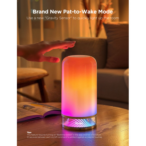 Настільний світильник розумний Govee H6022 Table Lamp 2, RGBICWW, WI-FI/Bluetooth, білий
