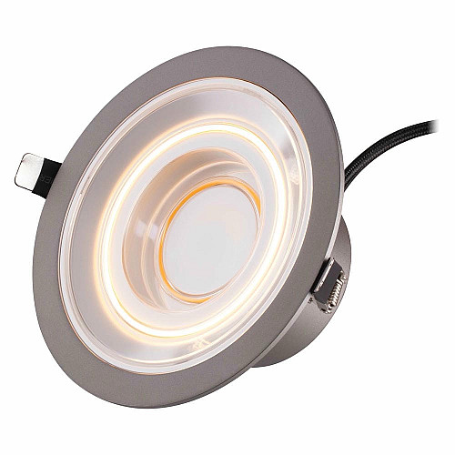 Світильник даунлайт LEDVANCE Decor Filament Echo 7Вт 650Лм 2700K 166мм сірий
