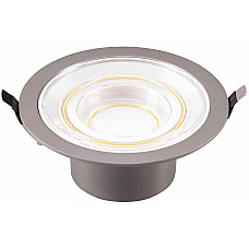 Светильник даунлайт LEDVANCE Decor Filament Echo 7Вт 650Лм 2700K 166мм серый