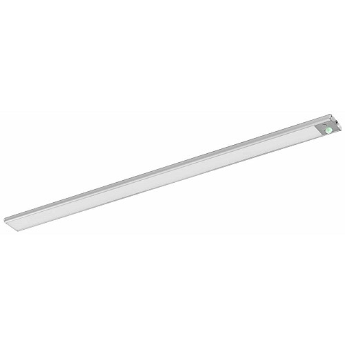 Светильник с аккумулятором OSRAM LINEAR FLAT 4Вт 3000/4000/6500К 270Лм 600мм 3000мА•час дымируется датчик движения USB-A > USB-С серый