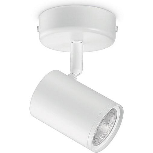 Светильник точечный накладной умный WiZ IMAGEO Spots, 1х5W 2200-6500K RGB белый