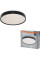 Світильник накладний OSRAM CEILING LUXO 18Вт 4000К чорний