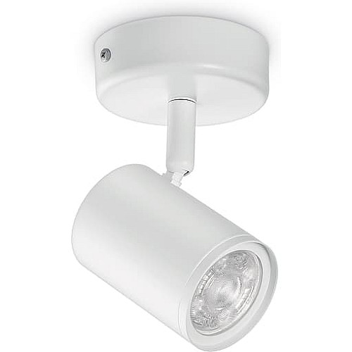 Светильник точечный накладной умный WiZ IMAGEO Spots, 1х5W 2200-6500K RGB белый