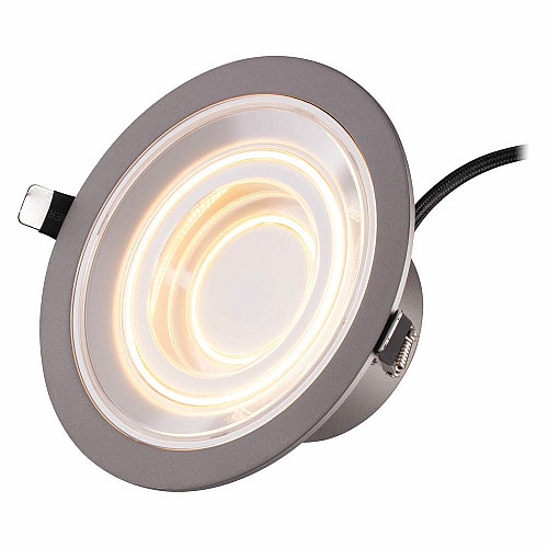 Світильник даунлайт LEDVANCE Decor Filament Echo 7Вт 650Лм 2700K 166мм сірий