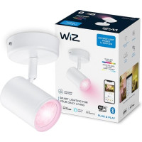 Світильник точковий накладний розумний WiZ IMAGEO Spots, 1х5W 2200-6500K RGB білий