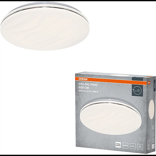 Світильник накладний OSRAM CEILING PAVO 380мм Round 24Вт 4000K