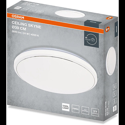 Світильник накладний OSRAM CEILING SKYNE 380мм Round 24Вт 4000K