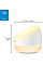 Светильник WiZ LED 9Вт 2200-6500К 640Лм RGB Wi-Fi умный Dual Zonе