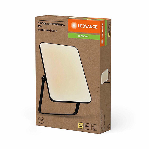 Прожектор LEDVANCE ESSENTIAL 30Вт 2700Лм 3000K черный