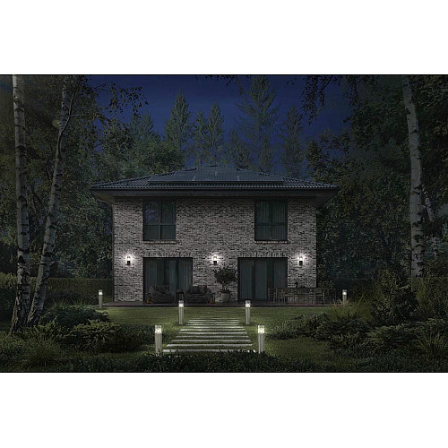 Cвітильник стовпчик LEDVANCE ENDURA CLASSIC EBRO 49см E27 чорний