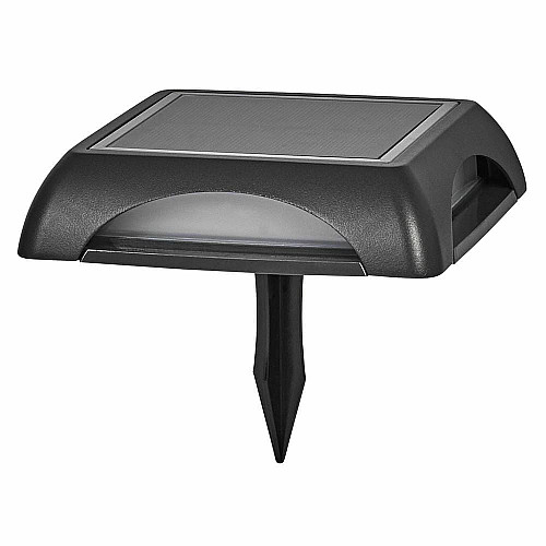 Светильник автономный LEDVANCE ENDURA STYLE SQUARE SOLAR UTILI 1.2Вт 3000K 60Лм черный