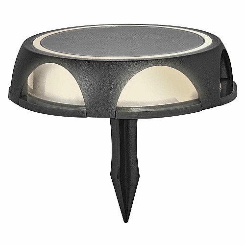 Світильник автономний LEDVANCE ENDURA STYLE ROUND SOLAR UTILI 1.2Вт 3000K 60Лм чорний