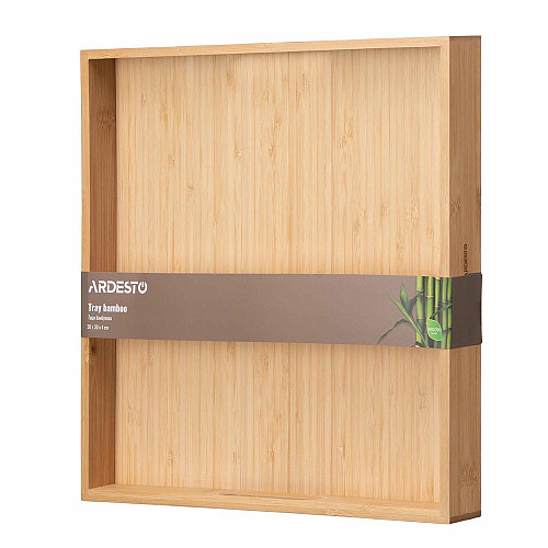 Таця ARDESTO Midori, 30х30х4см, бамбук, квадратна