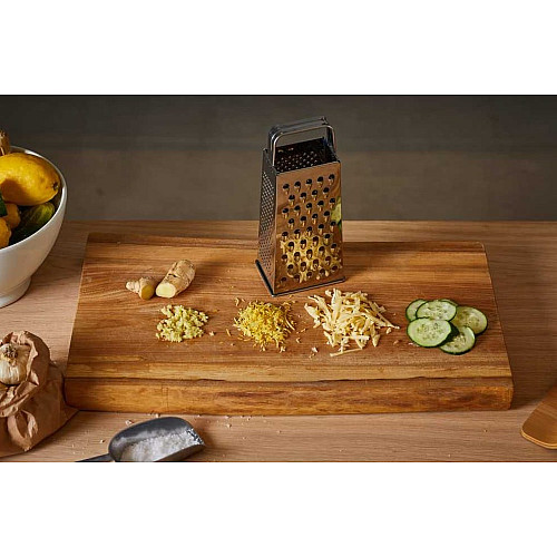 Терка 4-х стороння Fiskars Essential, 23см, нержавіюча сталь
