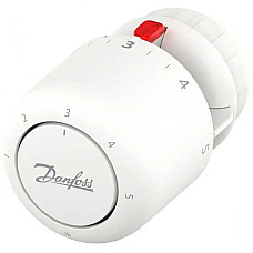 Термостатичний елемент Danfoss Aero, RA, +7...28 °C, Click, вбудований датчик, білий