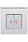 Терморегулятор Danfoss Icon2 RT, Display, +5...35 °C, програмований, дротовий, вбудований, 24В, білий