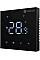 Терморегулятор Navin WT410B-16А 5...35 °C для теплого пола электронный Wi-Fi Tuya, Smart Life встроенный проводной датчик 16A 230В черный