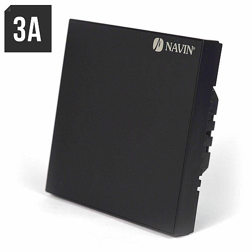 Терморегулятор Navin WT410B-3А 5...35 °C для котлов отопления электронный Wi-Fi Tuya, Smart Life проводное подключение 230В черный