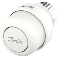 Термостатичний елемент Danfoss Aero, RA, +7...28 °C, Click, захисний кожух, білий