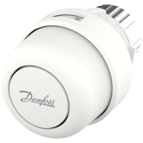 Термостатичний елемент Danfoss Aero, RA, +7...28 °C, Click, захисний кожух, білий