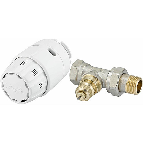 Комплект термостатичний Danfoss RA-FN + RAS-C2, 1/2