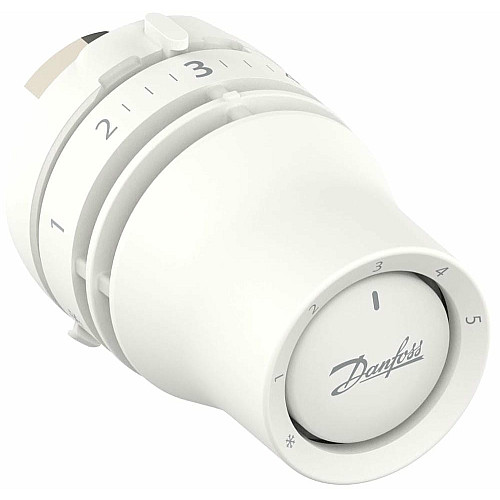 Термостатичний елемент Danfoss Redia M30, М30х1.5, +8...28 °C, білий