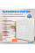 Терморегулятор Navin WT410W-16A 5...35 °C для теплого пола электронный Wi-Fi Tuya, Smart Life встроенный проводной датчик 16A 230В белый