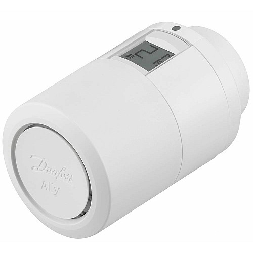 Термостатичний елемент Danfoss Ally, M30x1.5, RA, Zigbee, білий