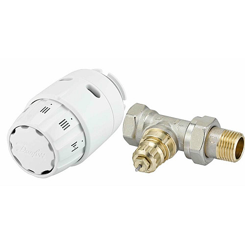 Комплект термостатичний Danfoss RA-FN + RAS-C2, 1/2