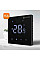 Терморегулятор Navin WT410B-16А 5...35 °C для теплого пола электронный Wi-Fi Tuya, Smart Life встроенный проводной датчик 16A 230В черный