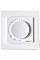 Терморегулятор Devi Devireg Room 4...45 °C для теплого пола механический программируемый Bluetooth встроенный 16A 230В белый