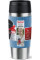 Термочашка Tefal Travel Mug Classic Twist, 360мл, нержавіюча сталь, блакитний