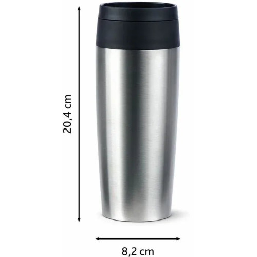 Термочашка Tefal Travel Mug Classic, 0.36л, нержавіюча сталь