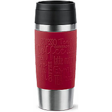 Термочашка Tefal Travel Mug Classic, 360мл, нержавіюча сталь, червоний