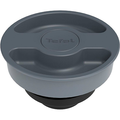 Термоглечик Tefal Motiva, 1л, пластик, скло, сірий-темний